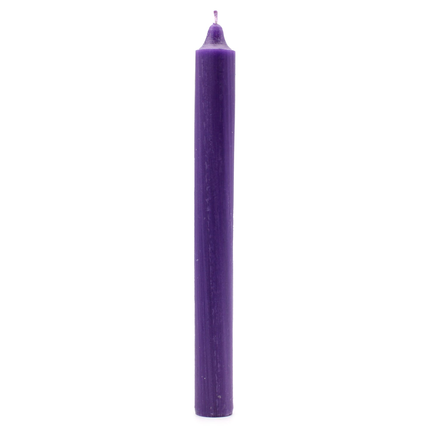 Bougies en vrac de couleur unie - Morado rustique - Paquet de 10