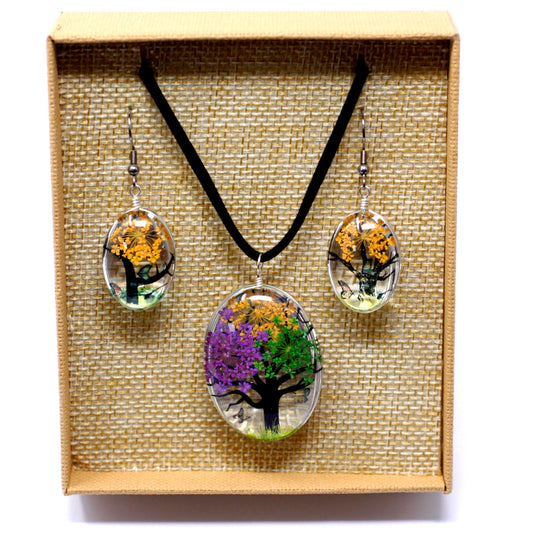 Pressed Flowers - Arbol De La Vida - Mixed colors