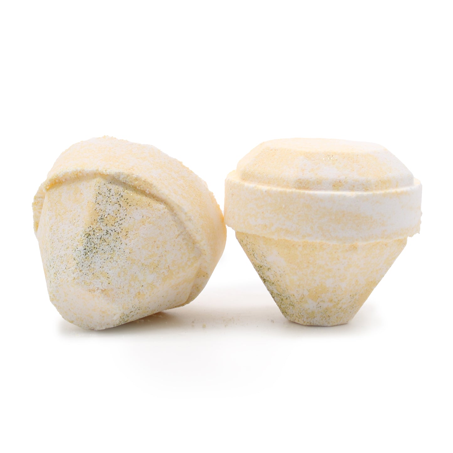 Precious Stone Bath Bomb - White and Gold