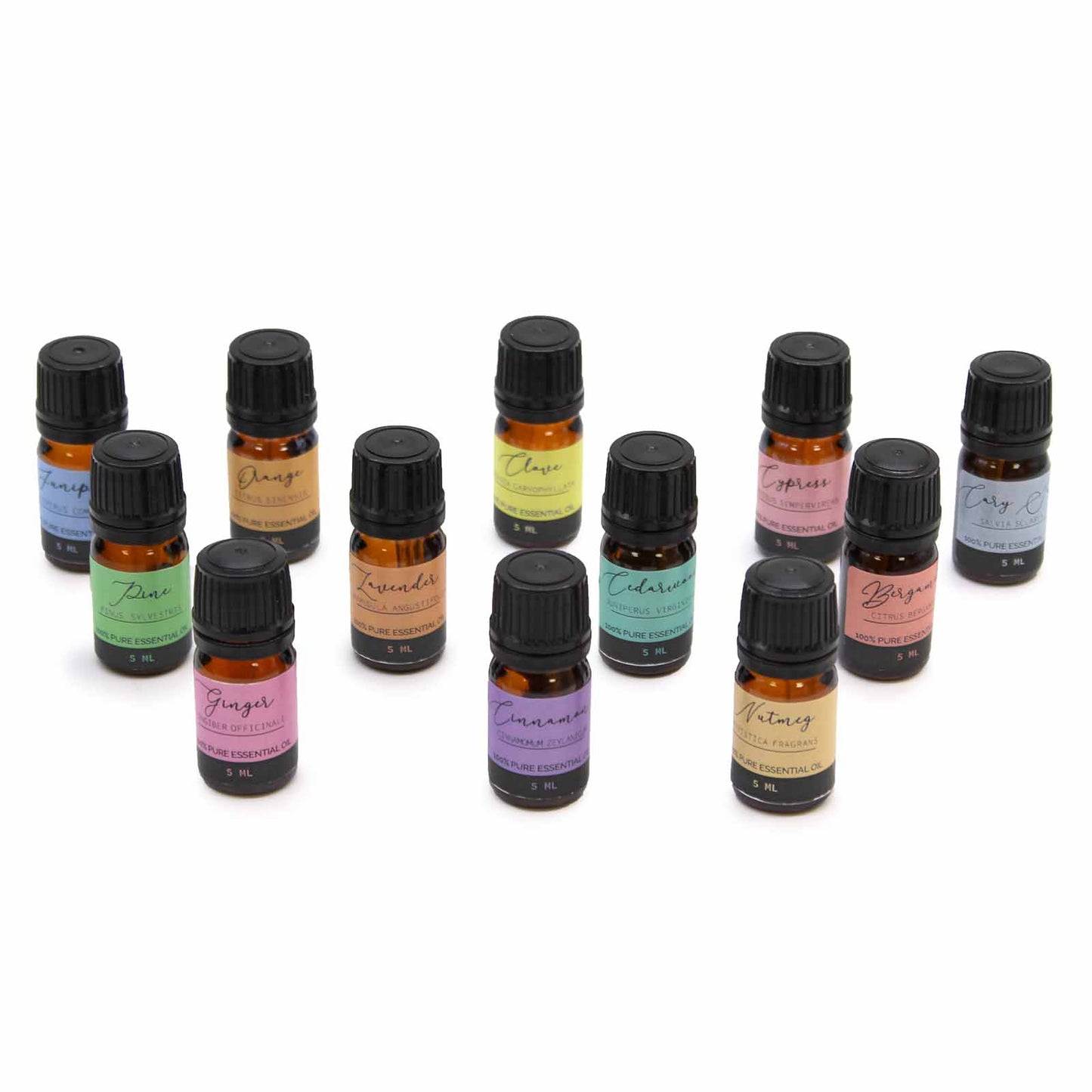 Set of essential oils for aromatherapy - Autumn set