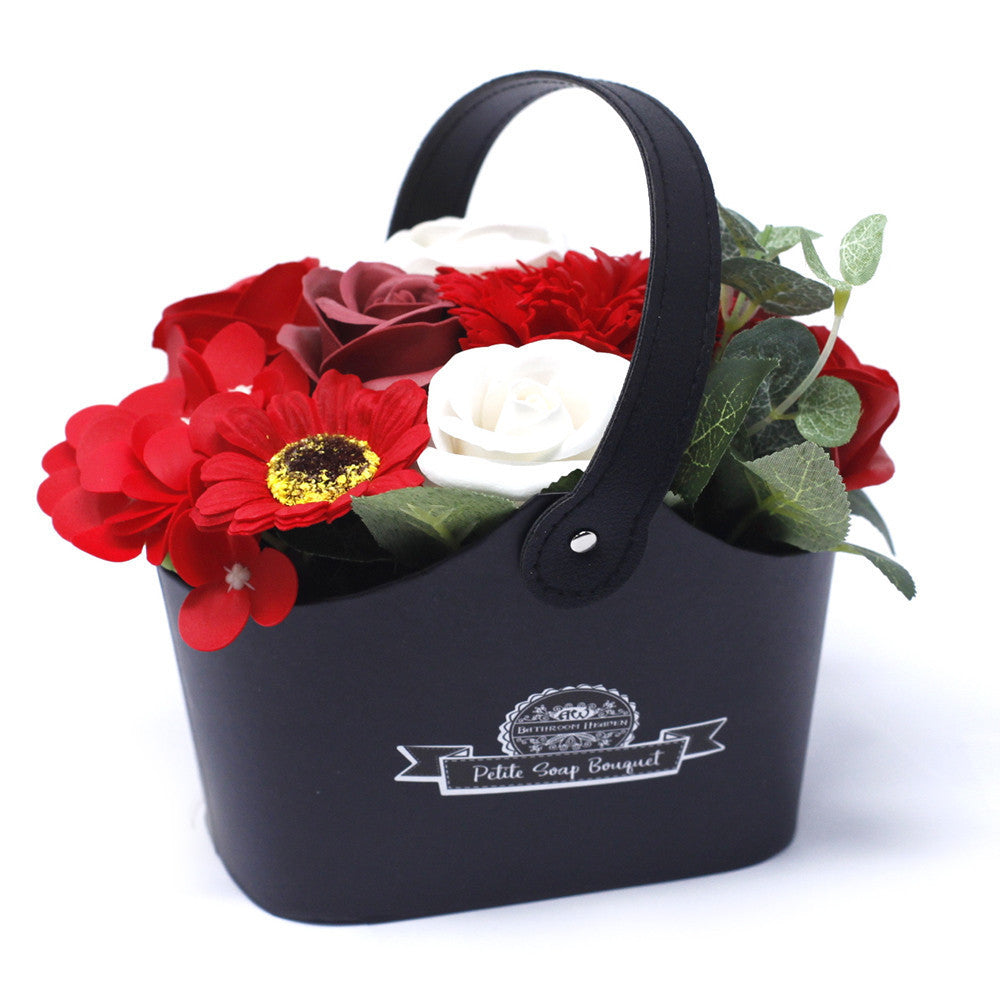 Bouquet Petite Basket - Rich Rojos