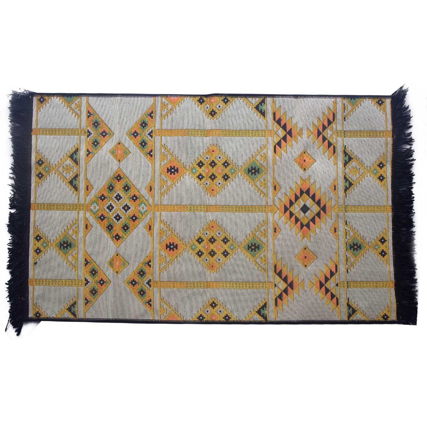 Kilim Carpet 125x80 cm - Yellow