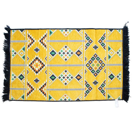 Tapis Kilim 125x80 cm - Jaune