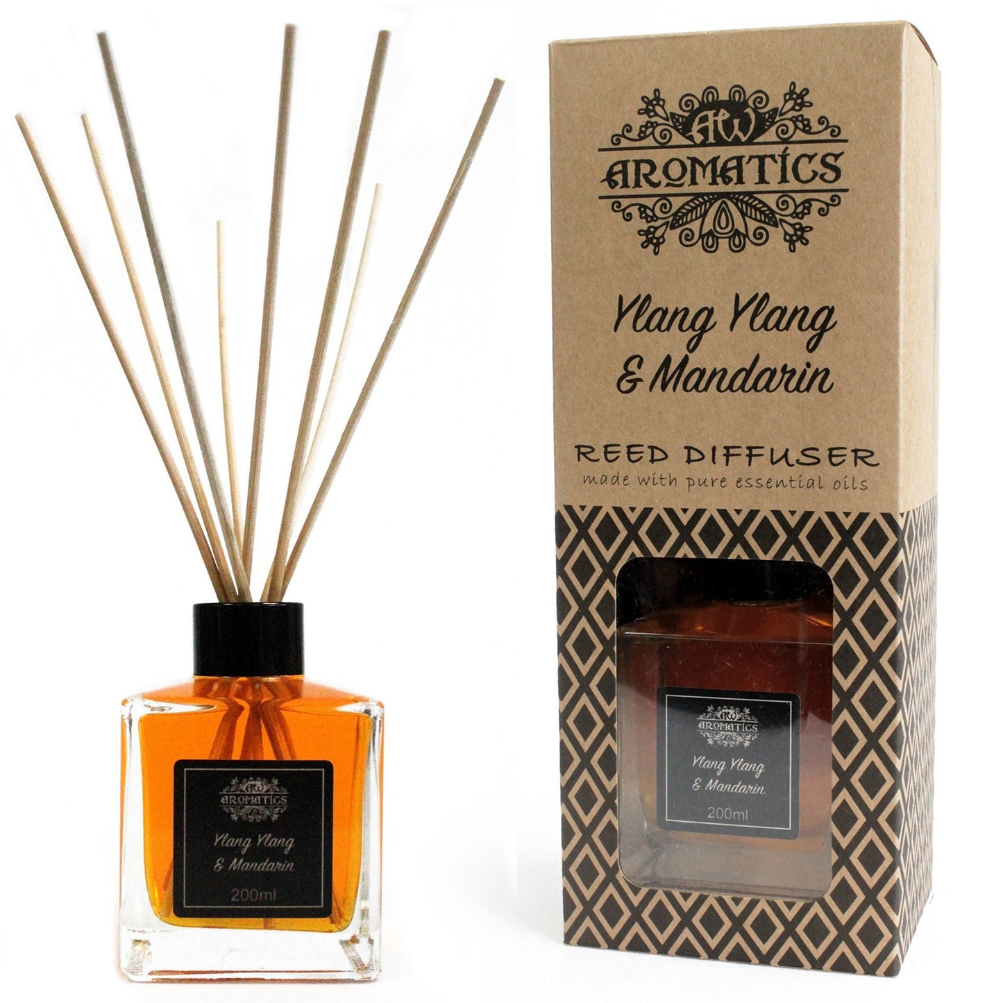 Diffuseur Varilla aux Huiles Essentielles - Ylang Ylang &amp; Mandarine