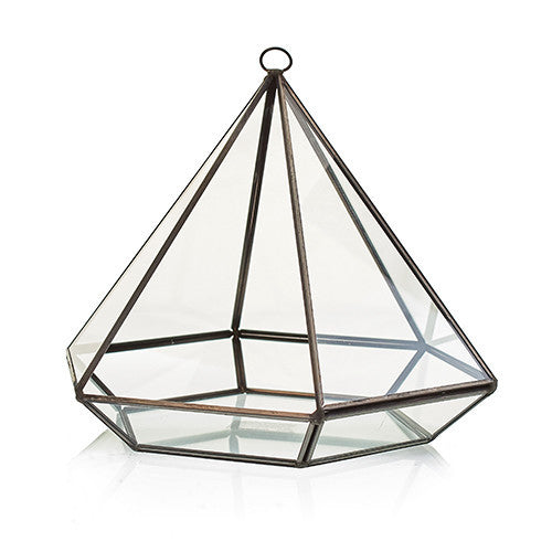 Glass Terrarium - Gran Diamante