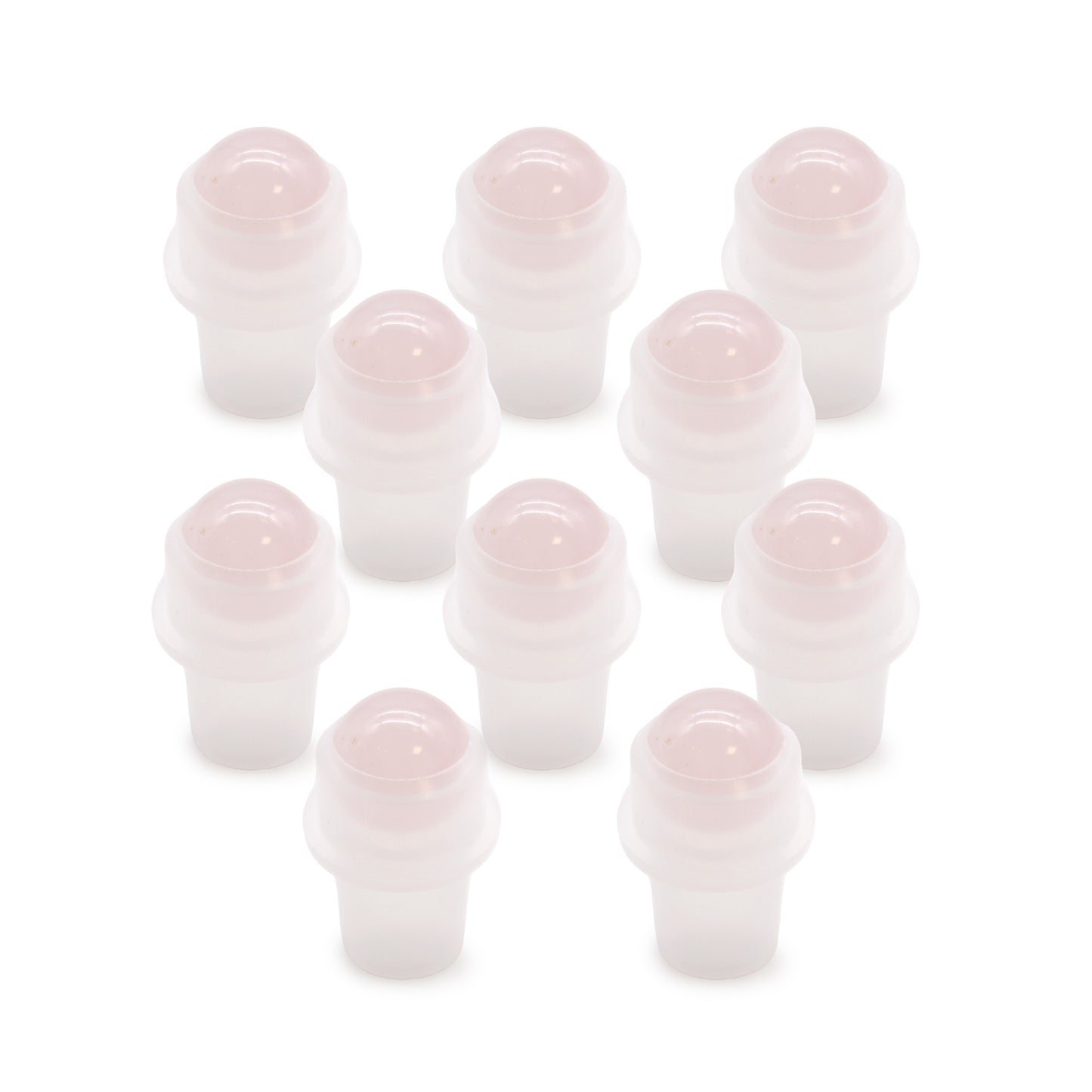 Precious stone roller tip for 5 ml bottle - Pink marble