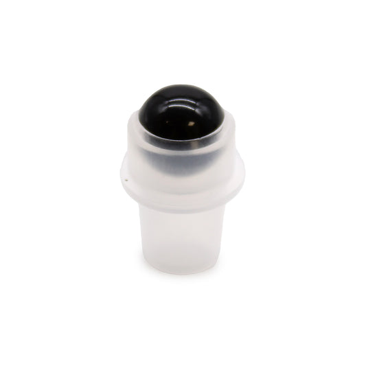 Precious stone roller tip for 5 ml bottle - Black Tourmaline