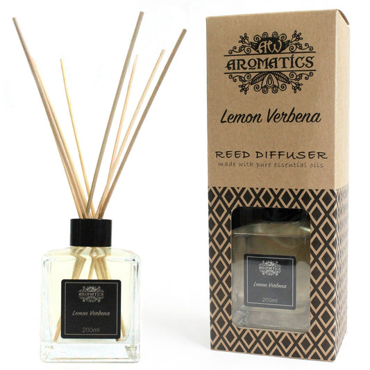 Bottle Diffuser with Essential Oils - Lemon Verbena