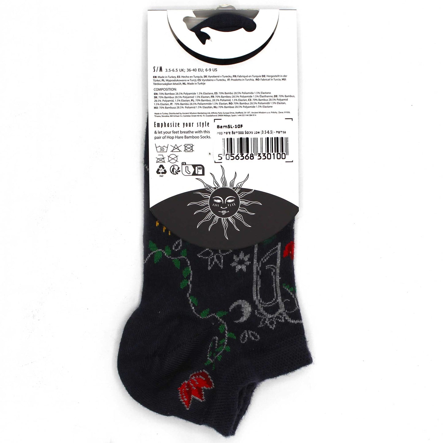 Low Hop Hare Bambú Calcetines M/L (41-46) - Hamsa