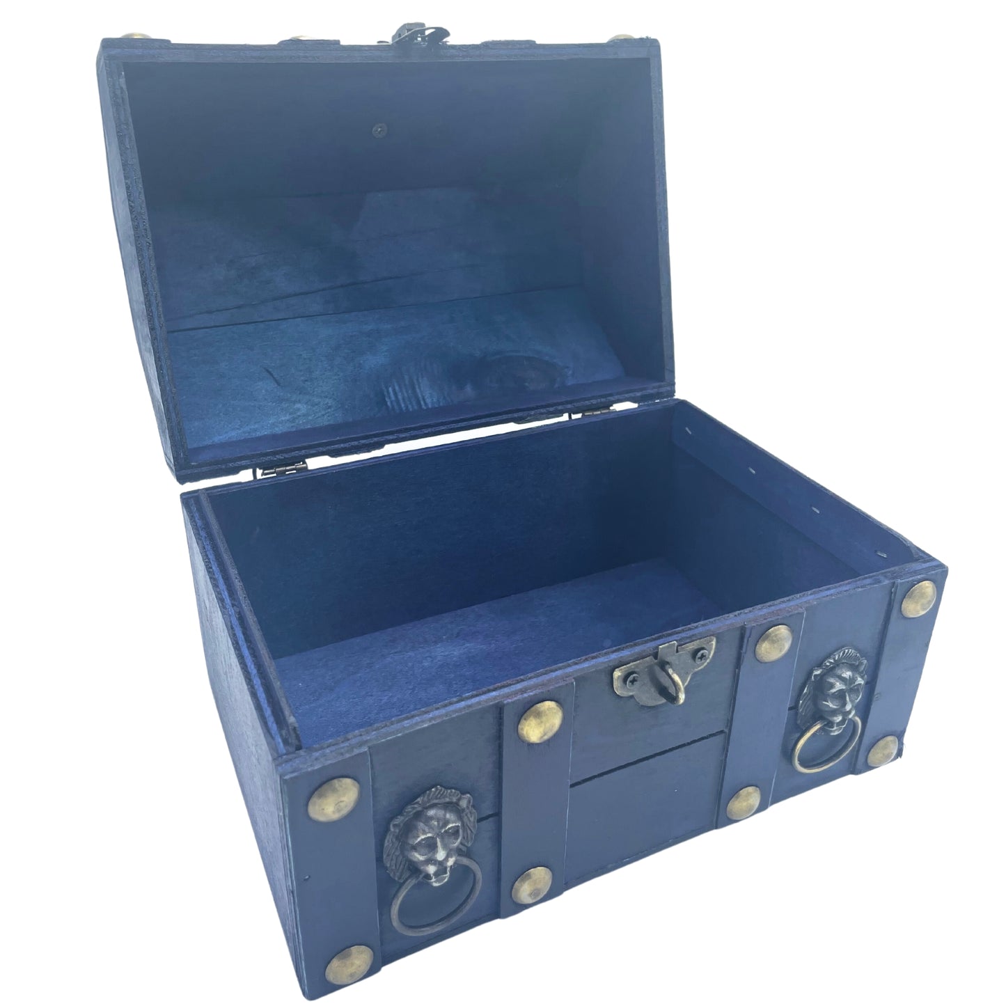 Large treasure safe - Blue green