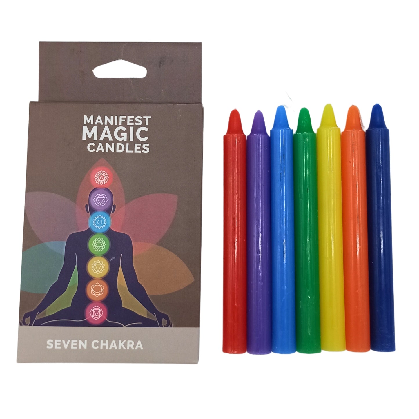 Candles of the Manifestation of the Seven Chakras (package of 7)