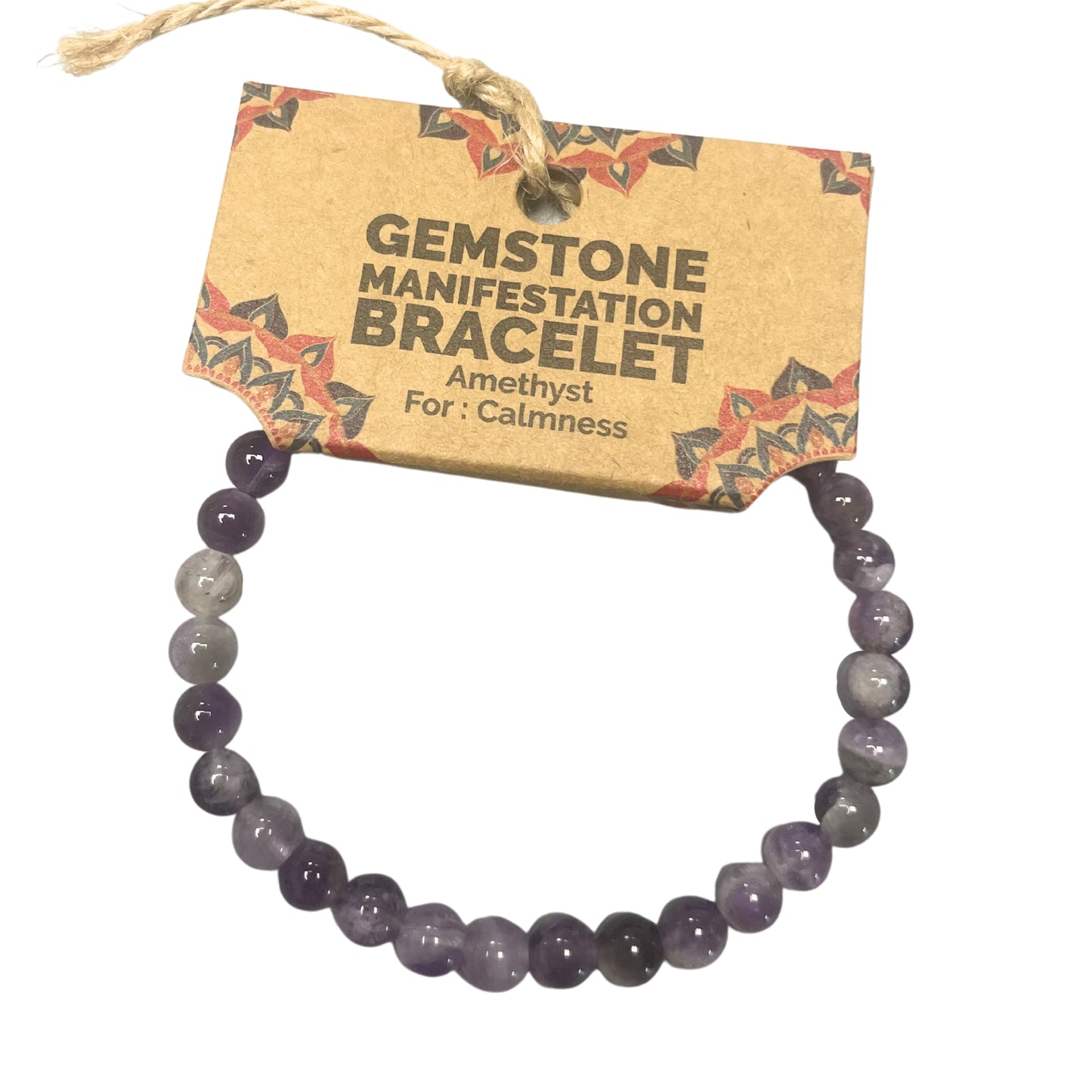 Precious Stones Manifestation Bracelet - Amatista - Calm