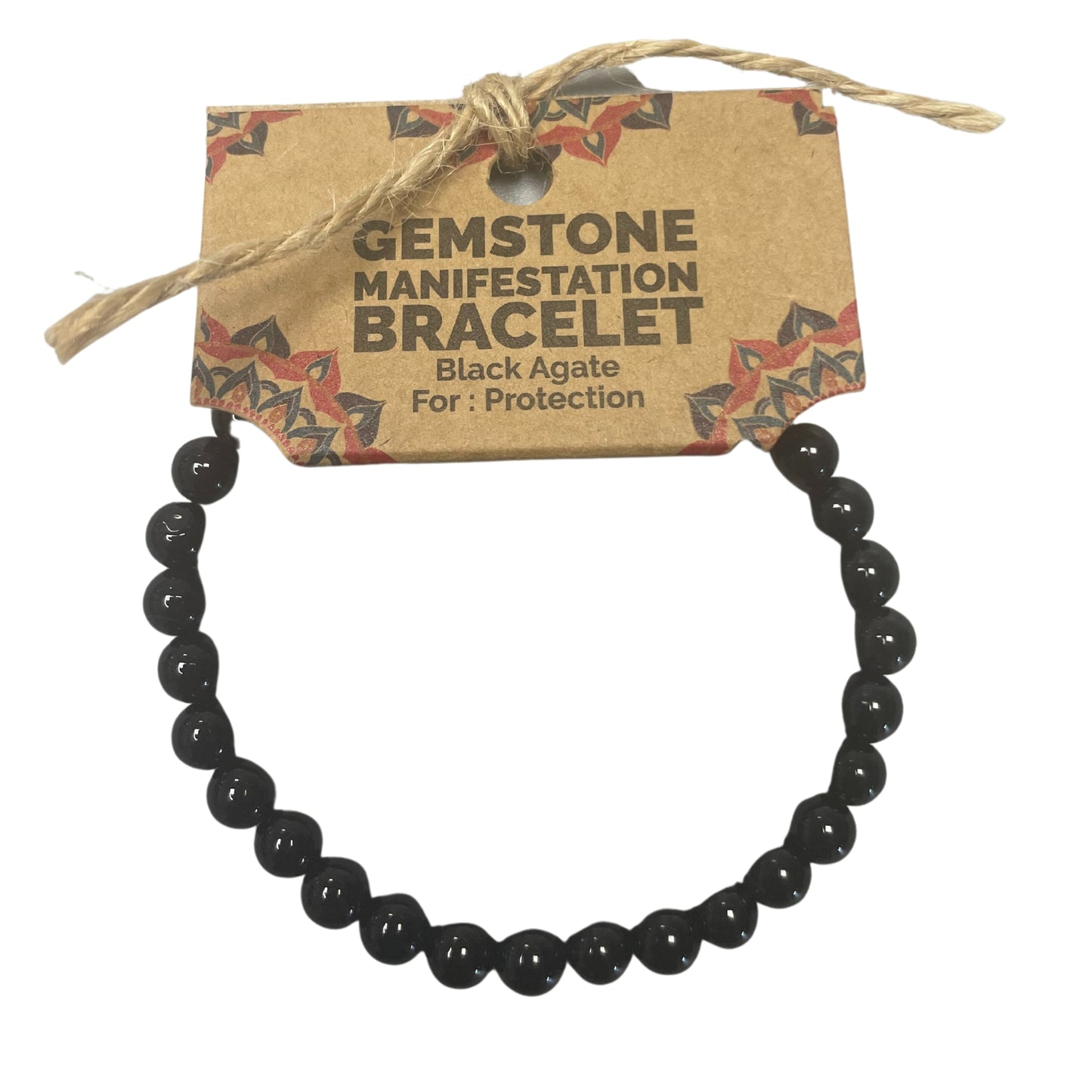 Precious stone manifestation bracelet - Blood granite - Protection