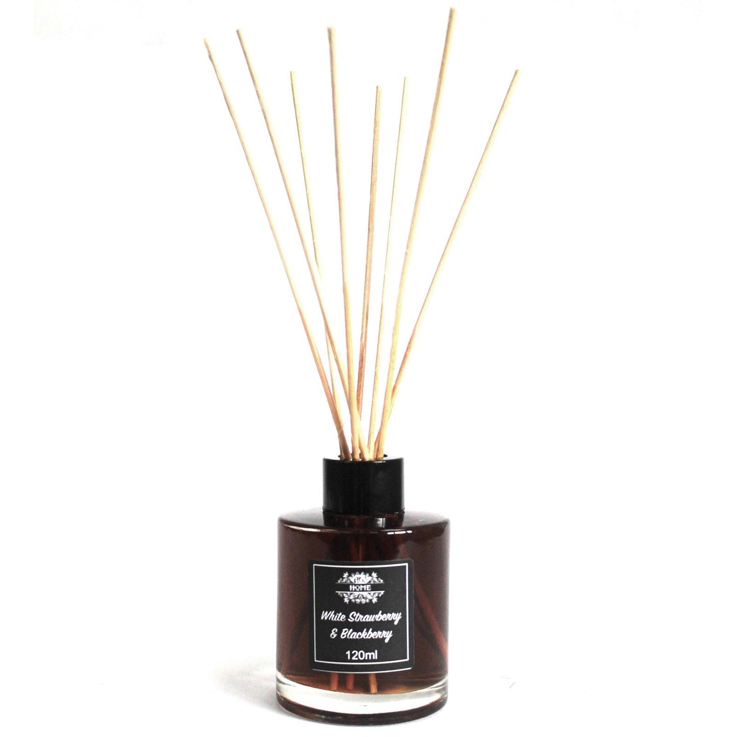 Aromatic diffuser 120ml - white and raspberry