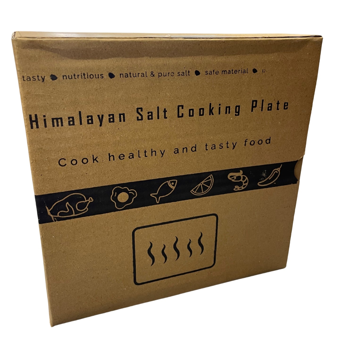 Plate for barbecue with Himalayan salt - 30x20x5cm