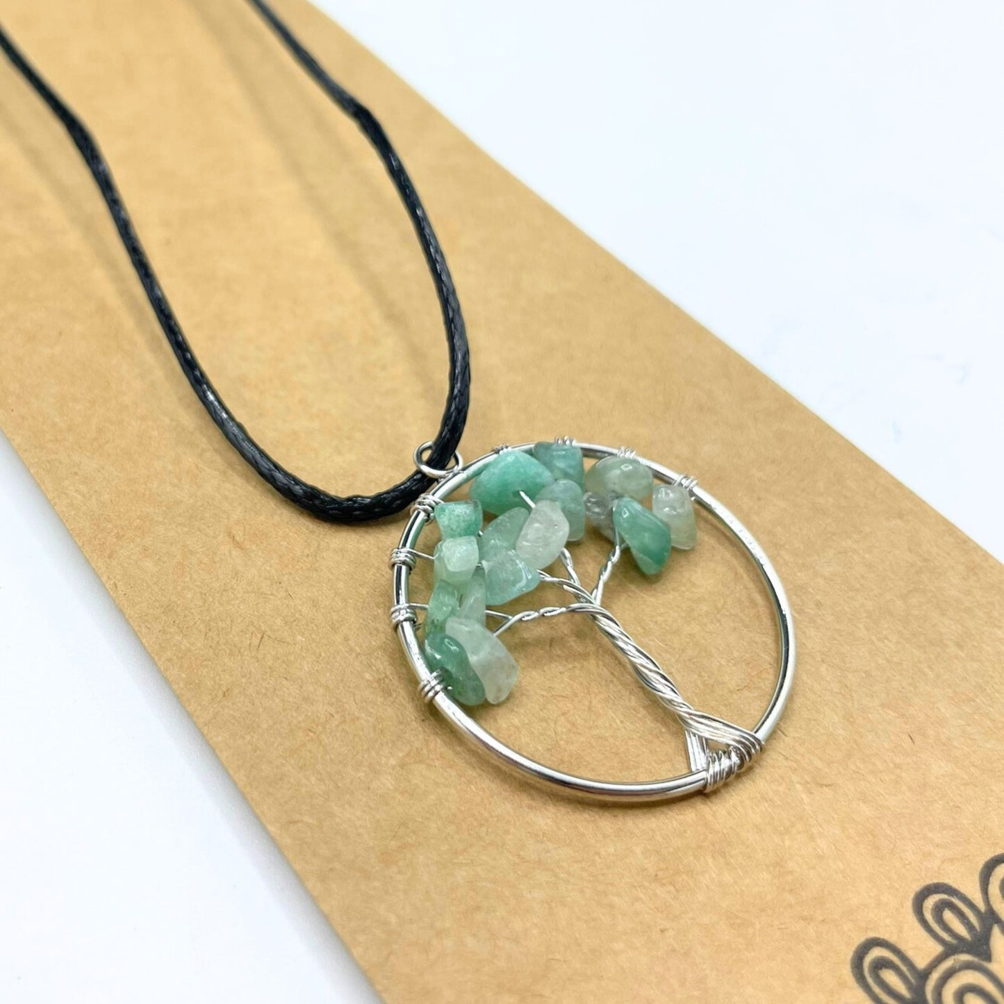 Tree of Life Necklace - Jade