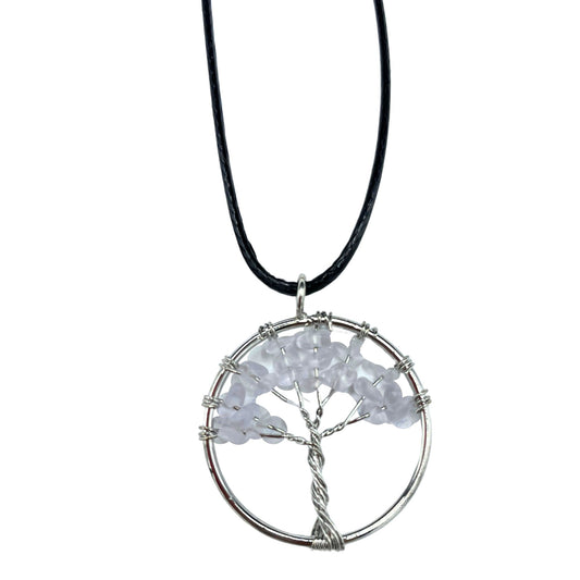 Collier Arbre de Vie - Cristal de Roca