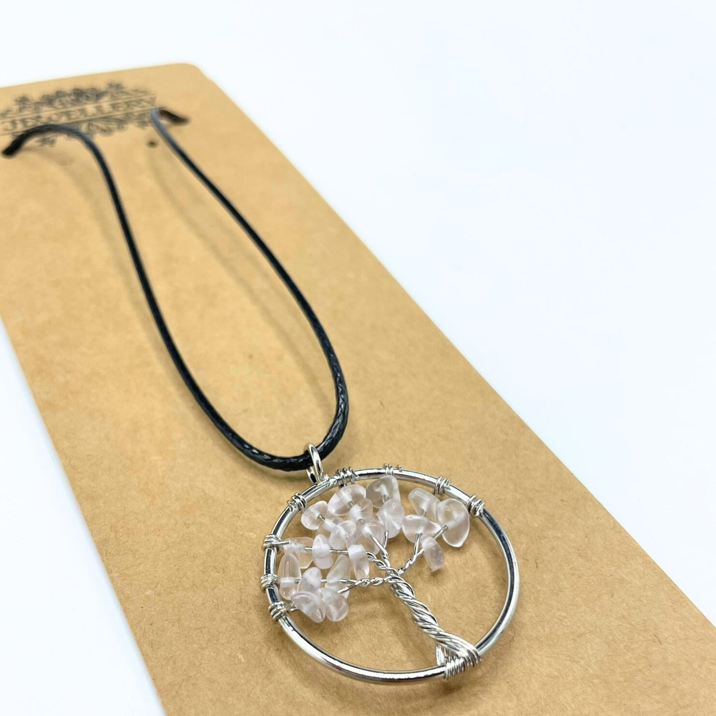 Tree of Life Necklace - Cristal de Roca