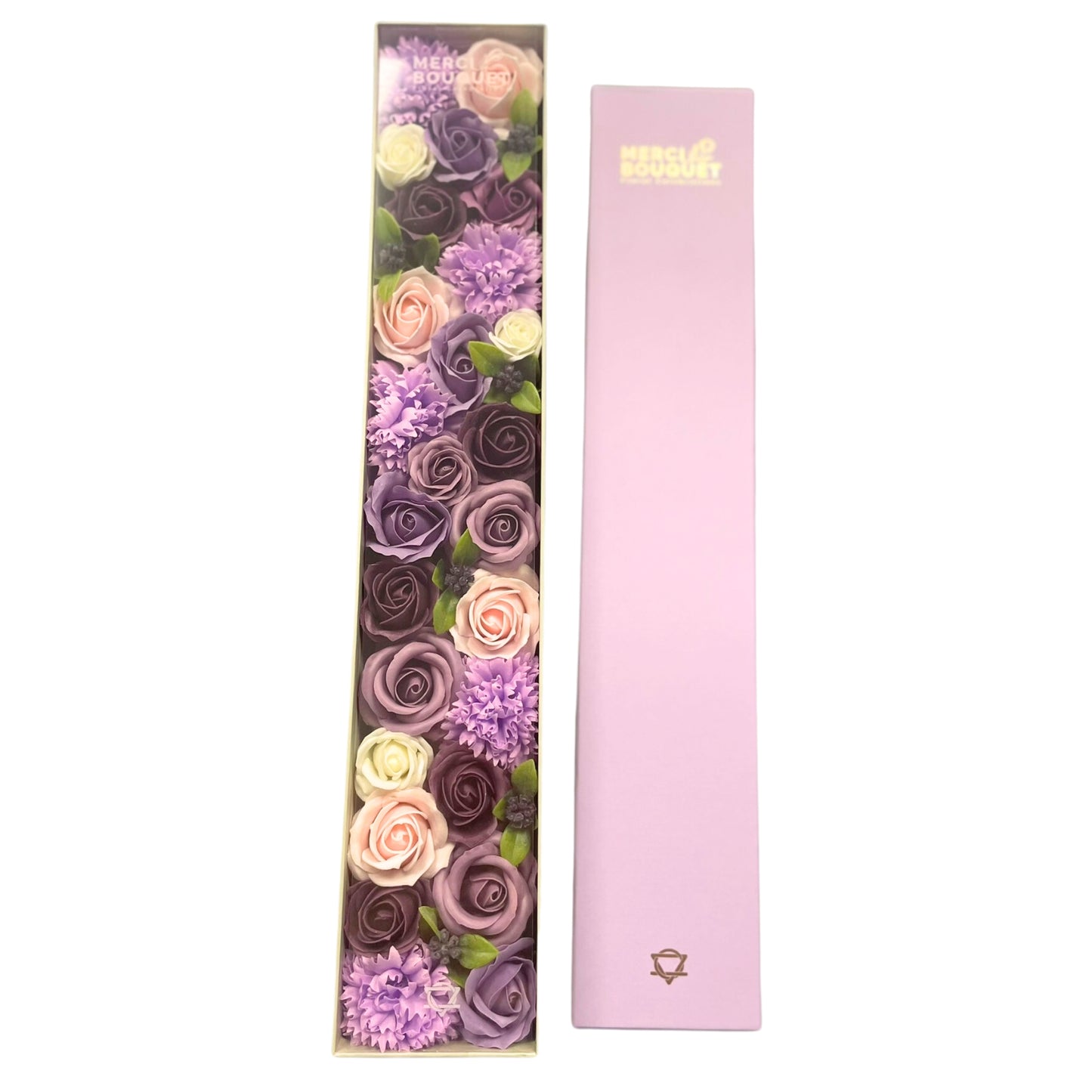 Extra Wide - Lavender Pink and Clavel