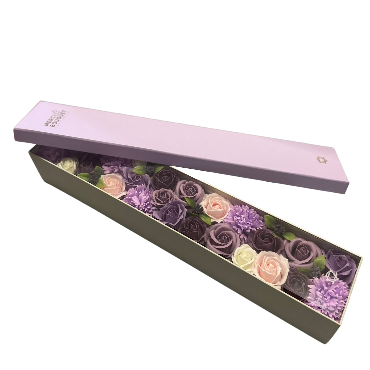 Extra Wide - Lavender Pink and Clavel