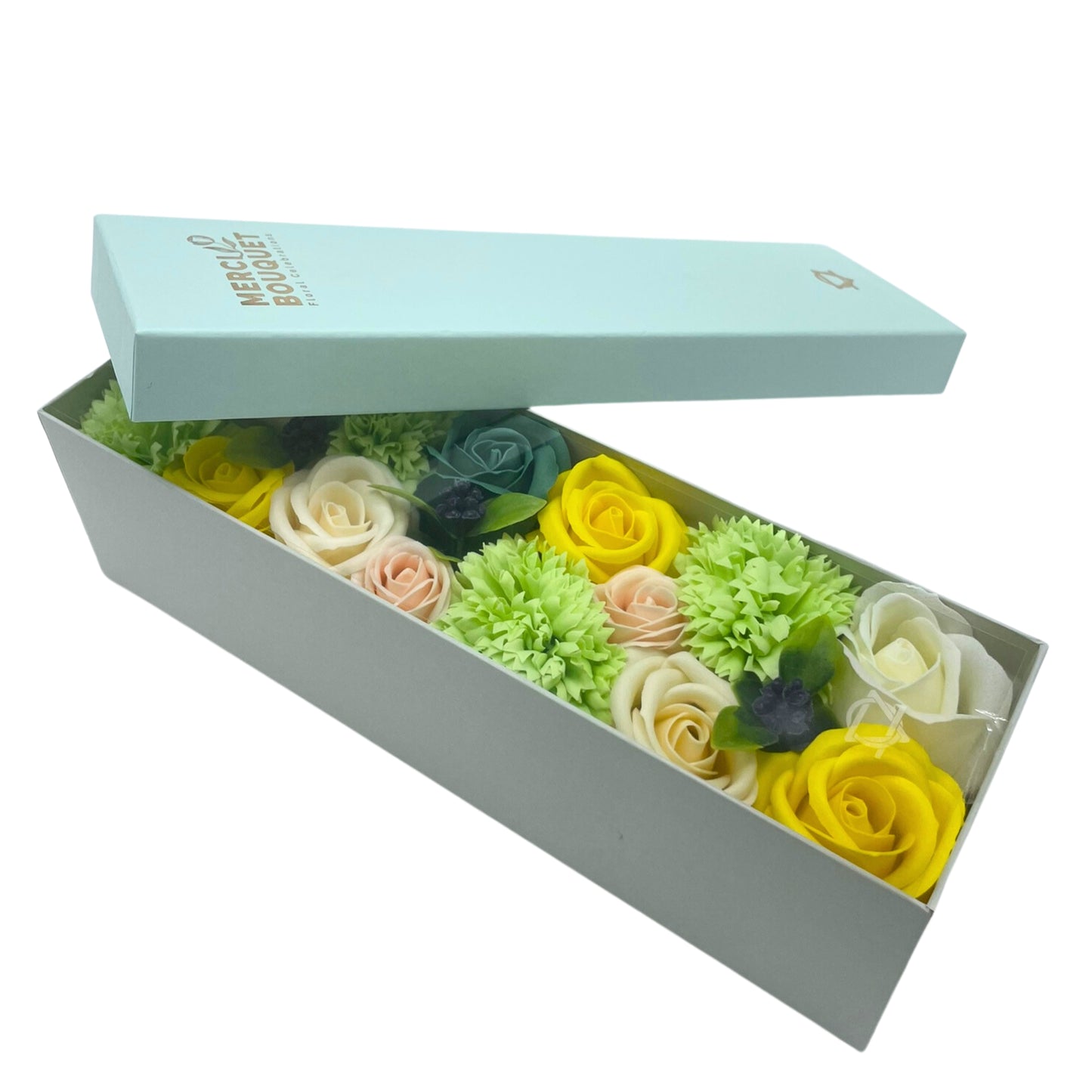 Caja Larga - Célébrations du Printemps - Amarillo et Verdes