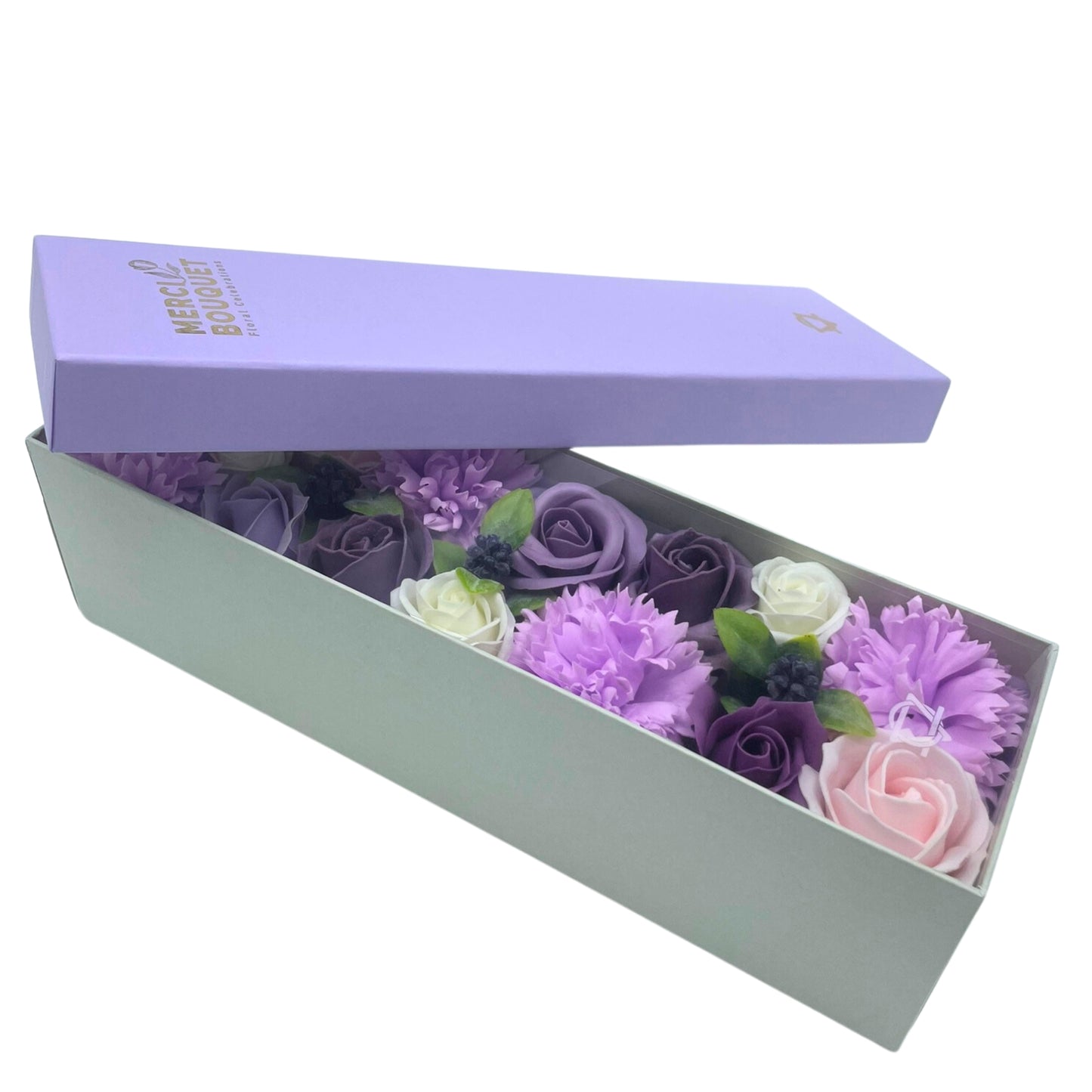 Caja Larga - Pink Lavender and Clavel