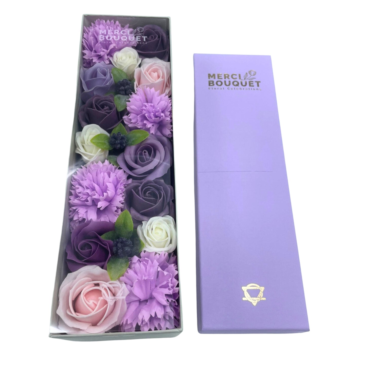 Caja Larga - Pink Lavender and Clavel