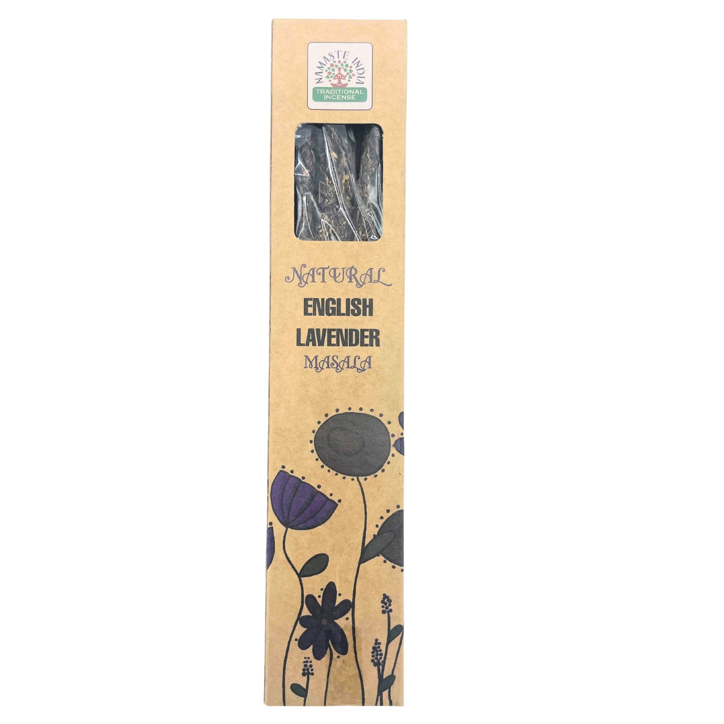 Natural Botanical Incense Masala - English Lavender