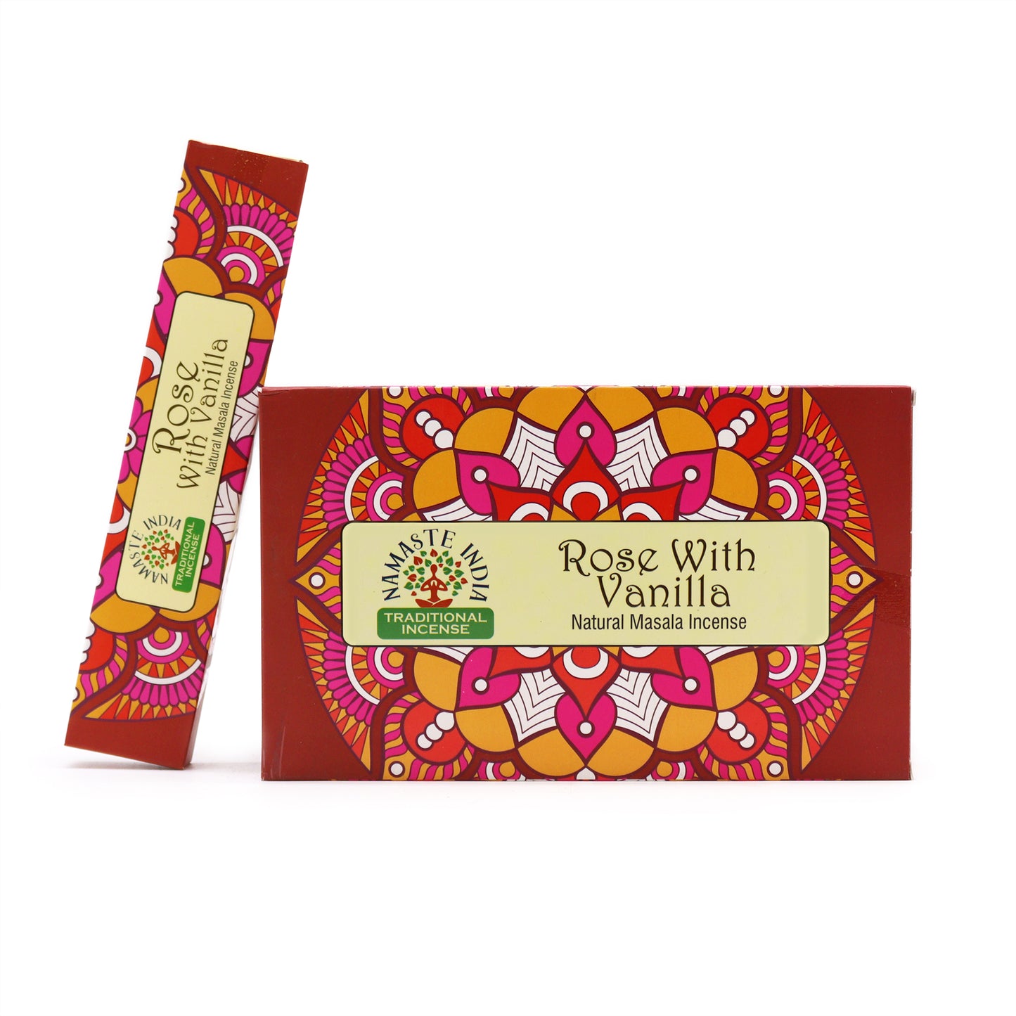 Encens Mandala Masala Namaste - Rose et Vainilla