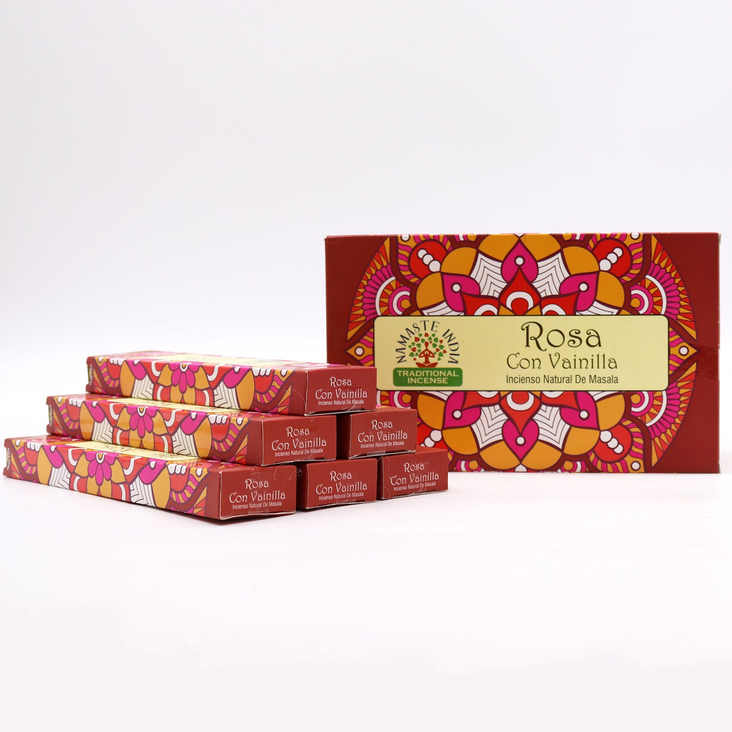 Encens Mandala Masala Namaste - Rose et Vainilla