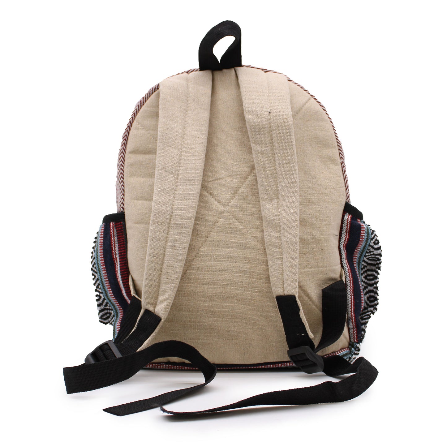 Small canamo backpack - Zig Zag Zips style