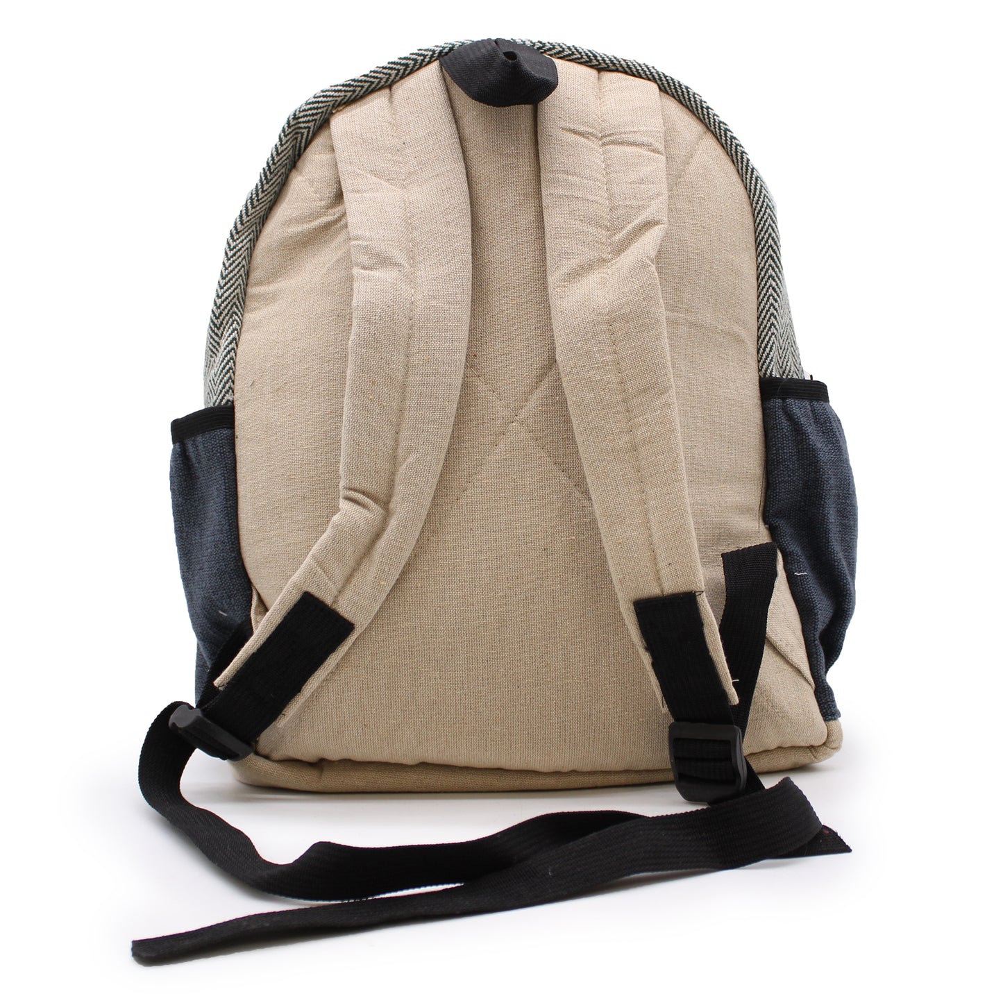 Small canamo backpack - Leather and pocket style