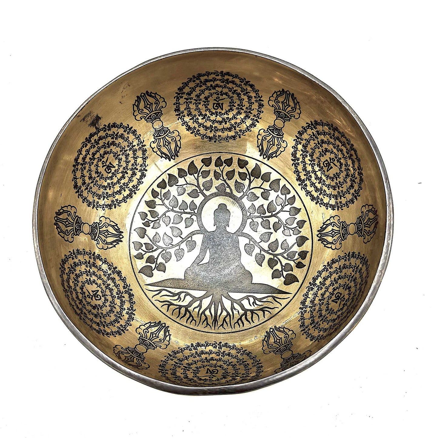 Tibetan Cuenco Engraved Healing - 16cm - 7 ChakrasTibetan Cuenco Engraved Healing - 16cm - 7 Chakras