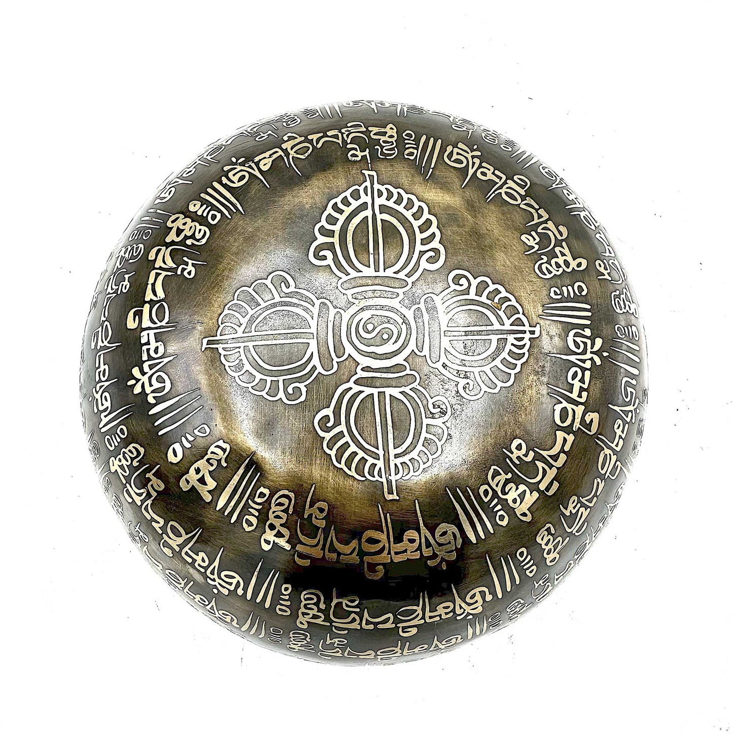 Tibetan Cuenco Engraved Bandage - 16cm - Mantra