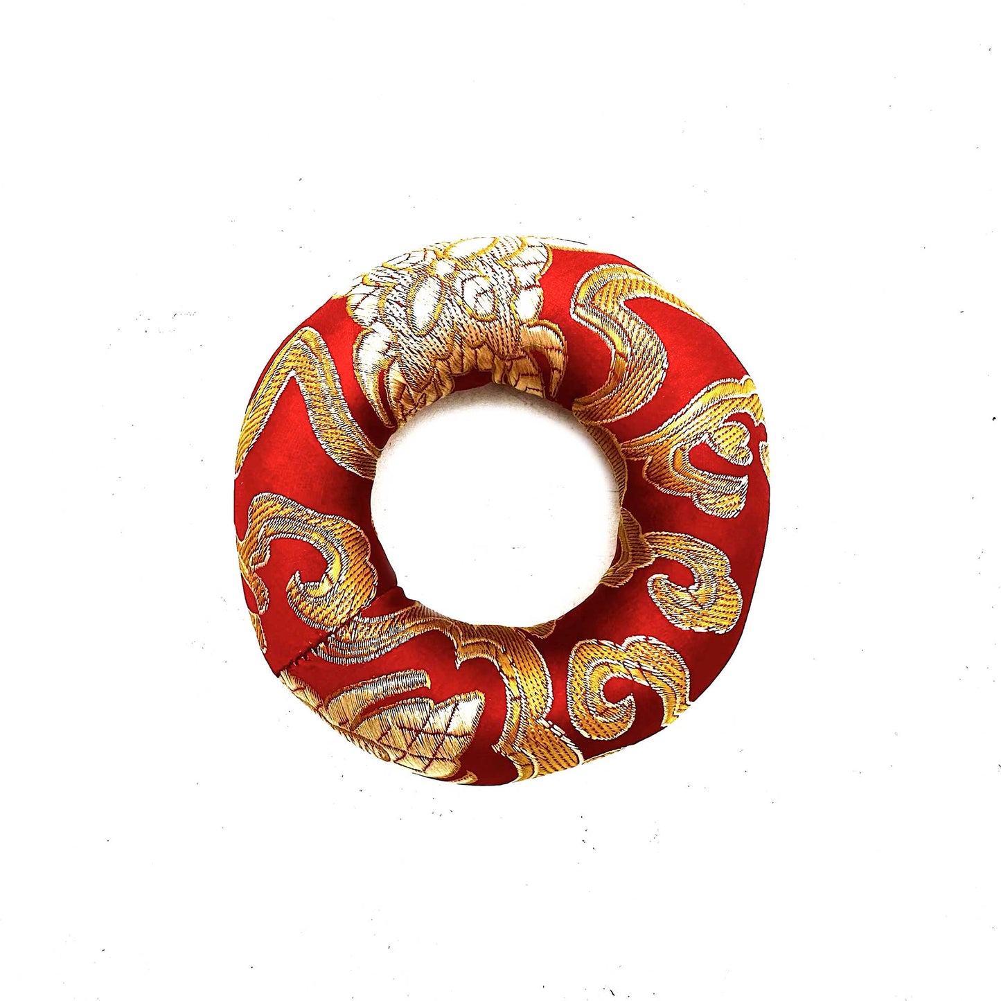 8 cm rim cover (for 10-12 cm Tibetan cuenco) - Red