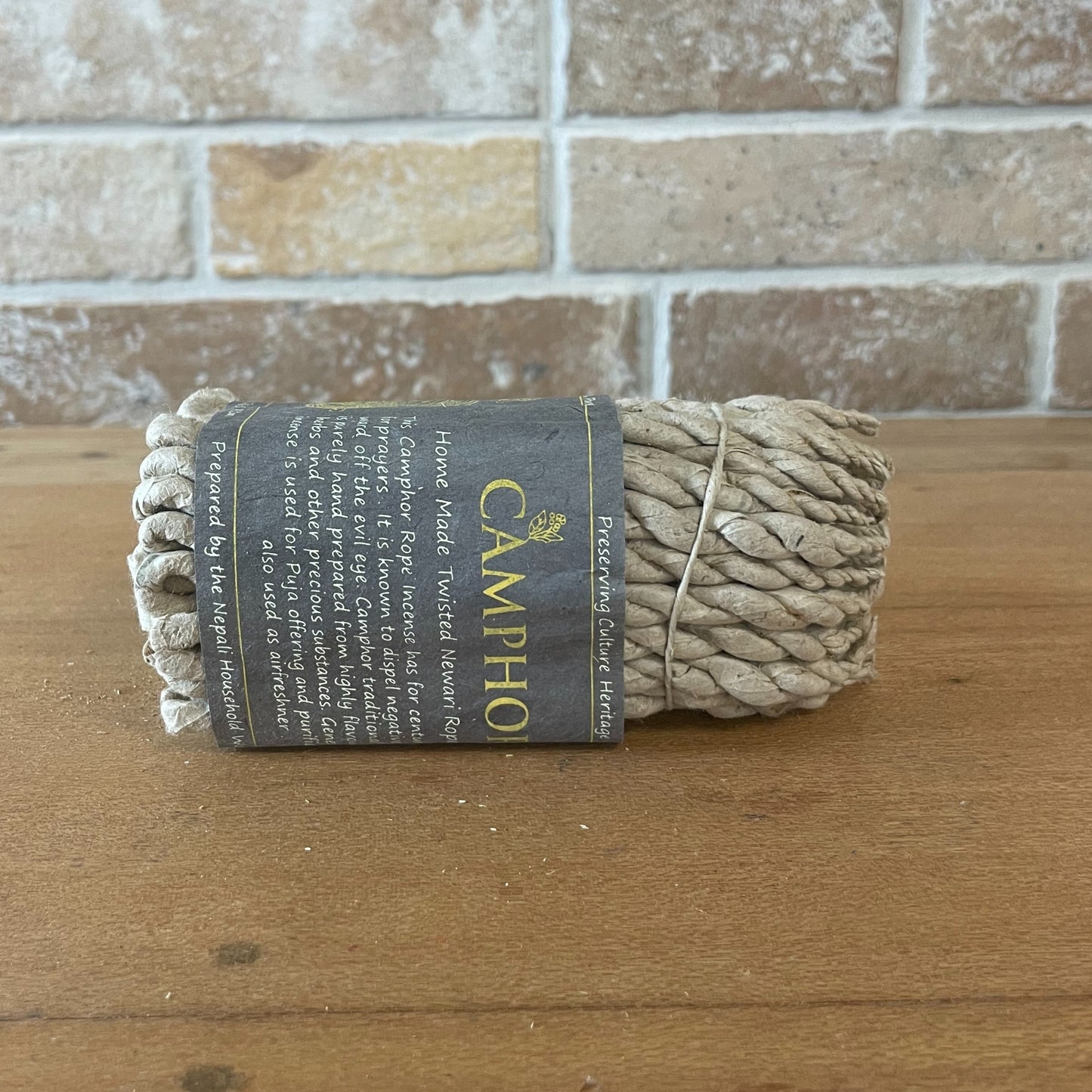 Pure Herbs Rope Incense - Camphor