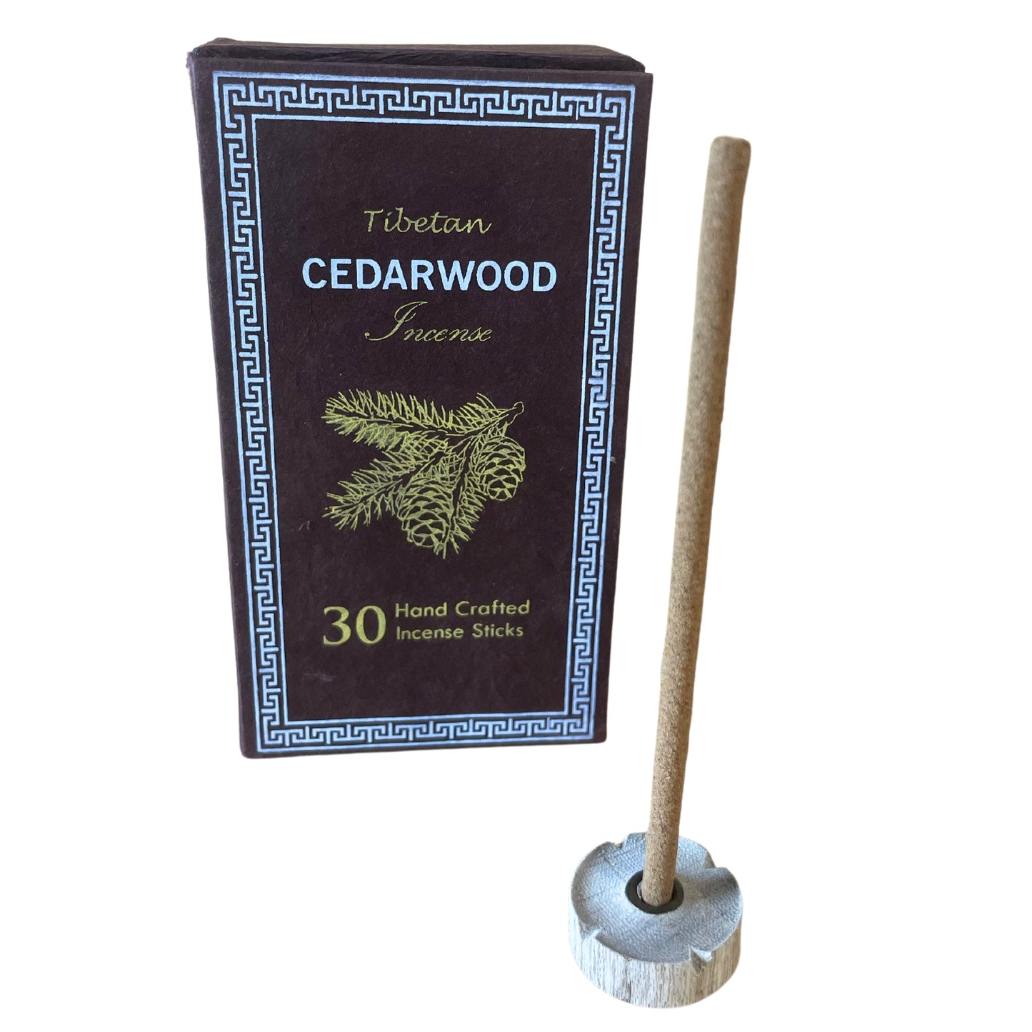 Coffret cadeau d'encens Sugandhit Dhoop de l'Himalaya - Bois de cèdre