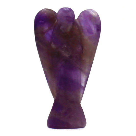 Handcrafted precious stone angel - amatista