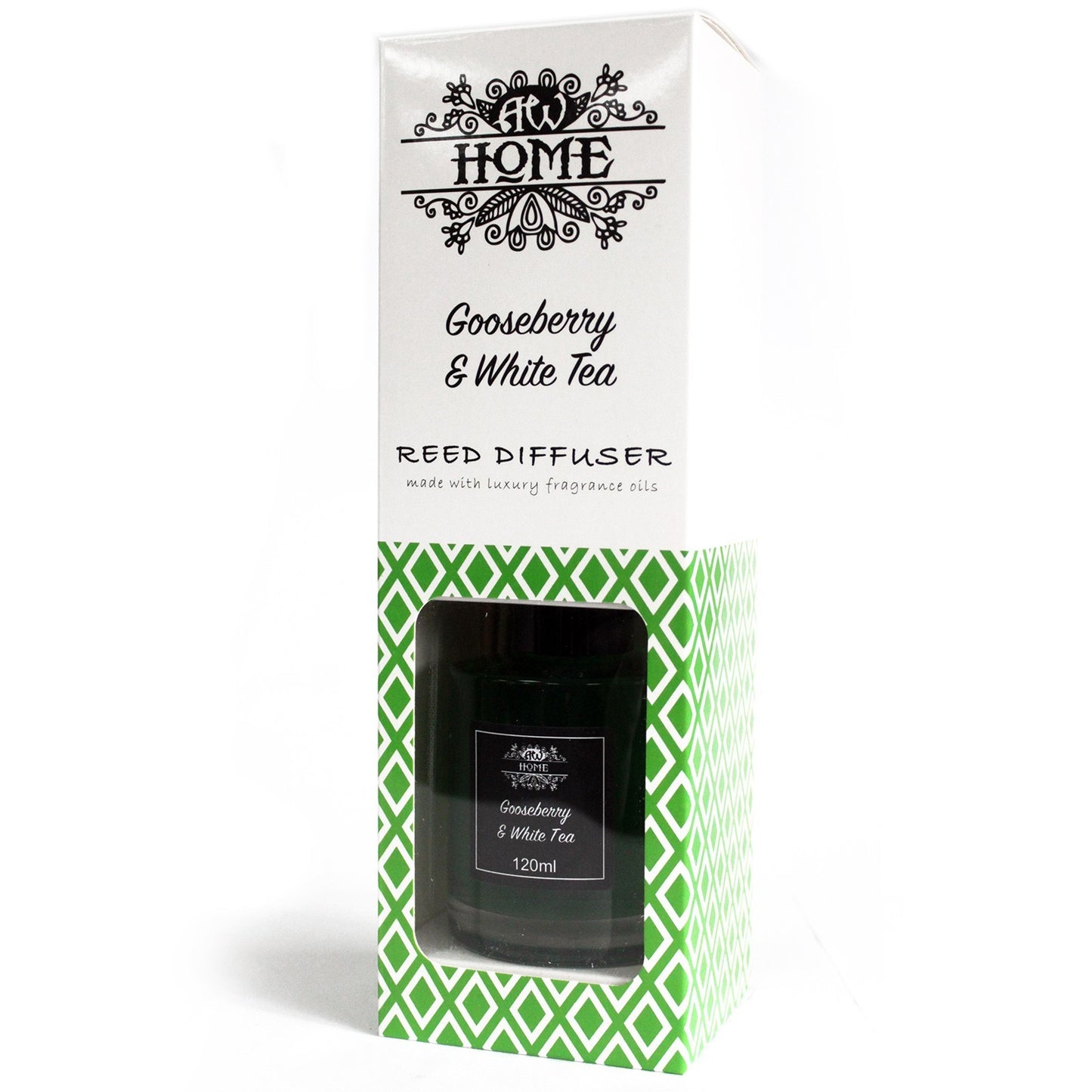 Aromatic diffuser 120ml - black and white