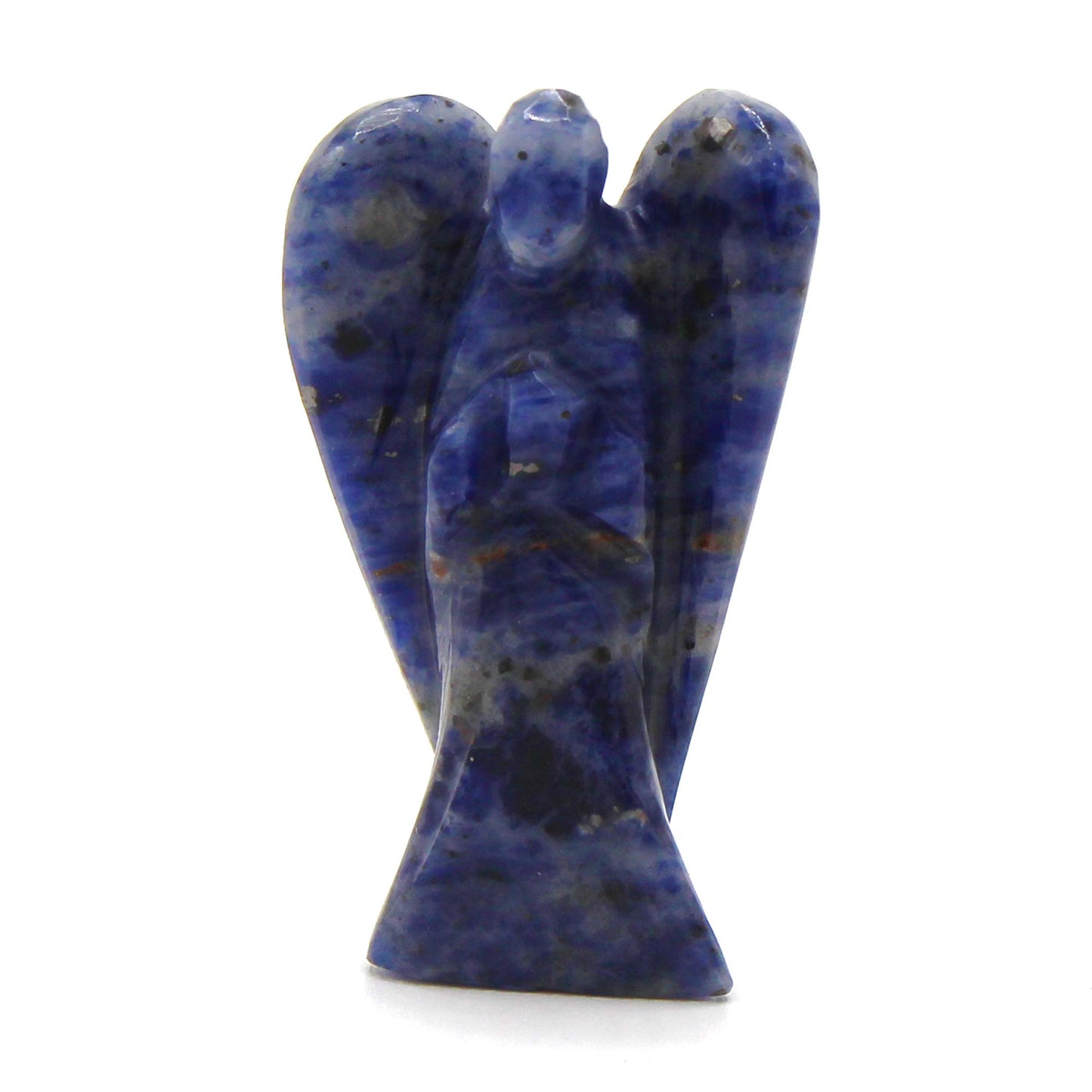 Handcrafted precious stone angel - Sodalita