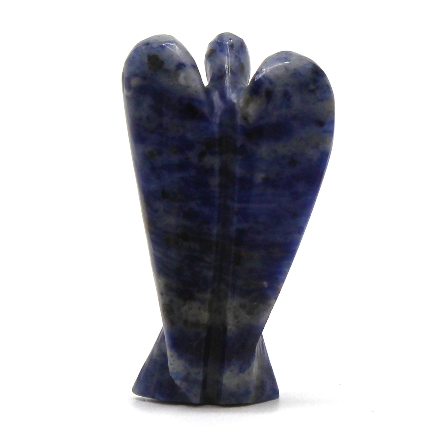 Handcrafted precious stone angel - Sodalita