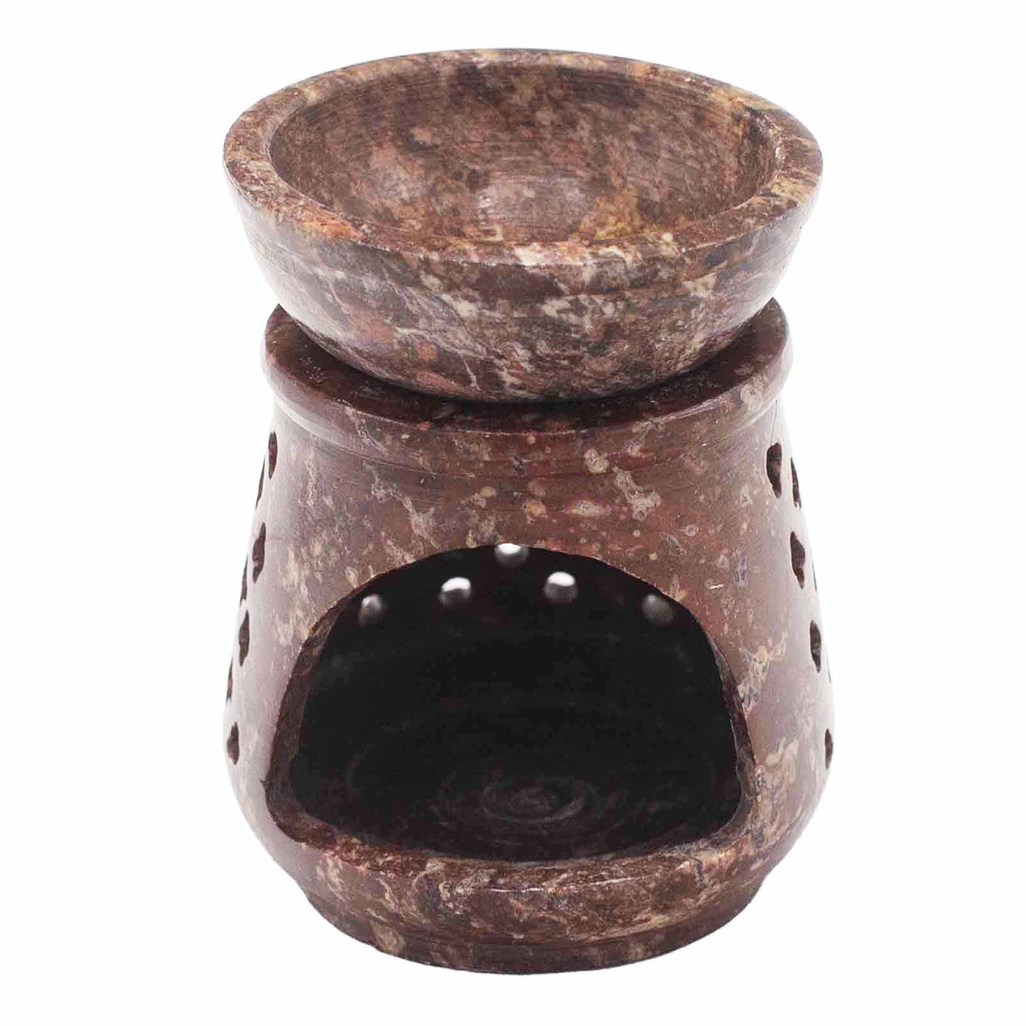 Small steatite oil burner 8 cm - Clásico