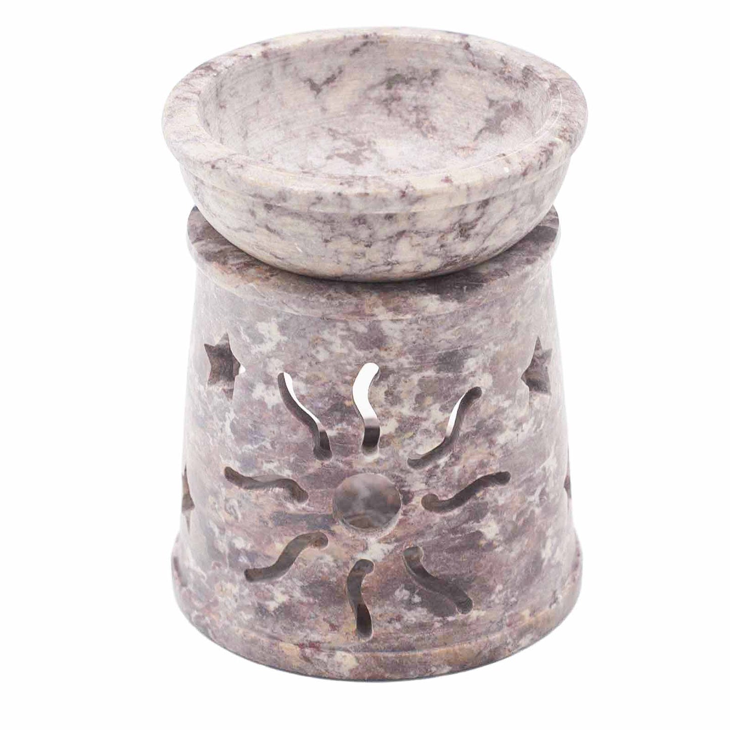 Small steatite oil burner 8 cm - Sol y Estrellas