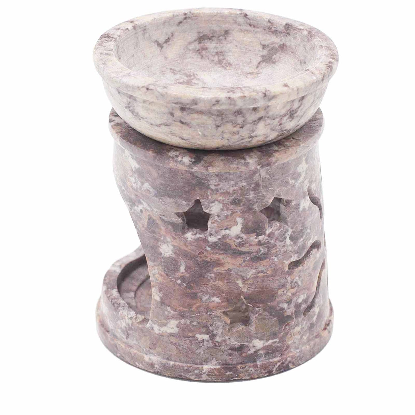 Small steatite oil burner 8 cm - Sol y Estrellas