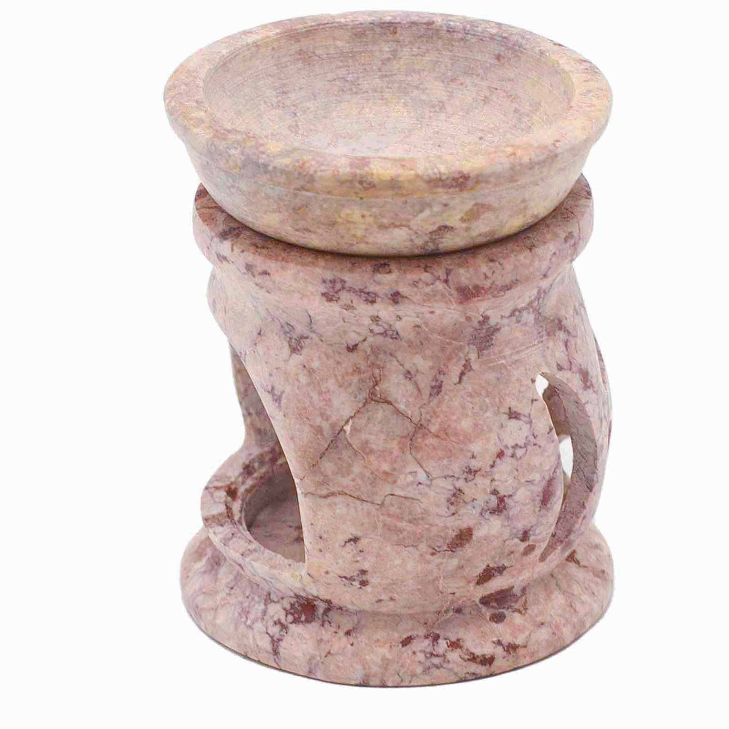 Small soapstone oil burner 8 cm - Pentágono de las Tres Lunas