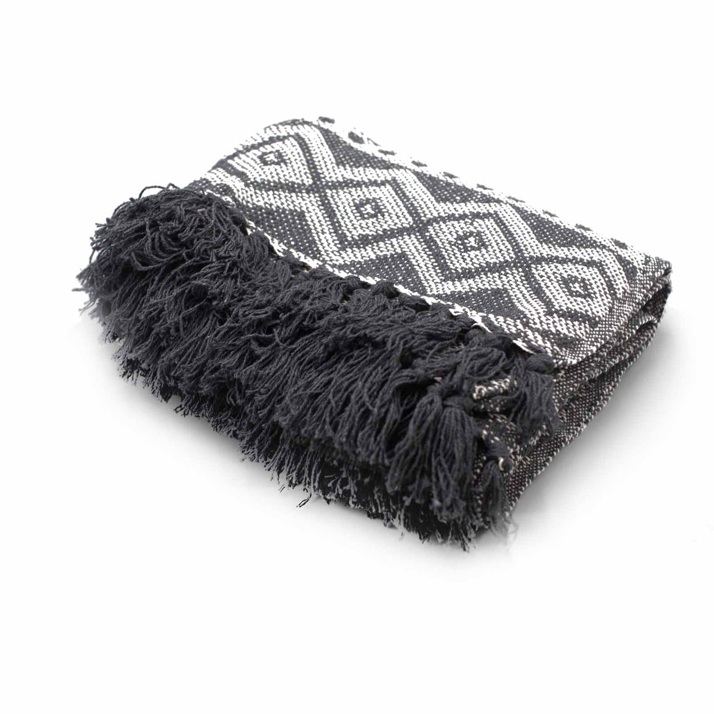 Boho Comfort Blankets - 140x200cm - Geometric Gray