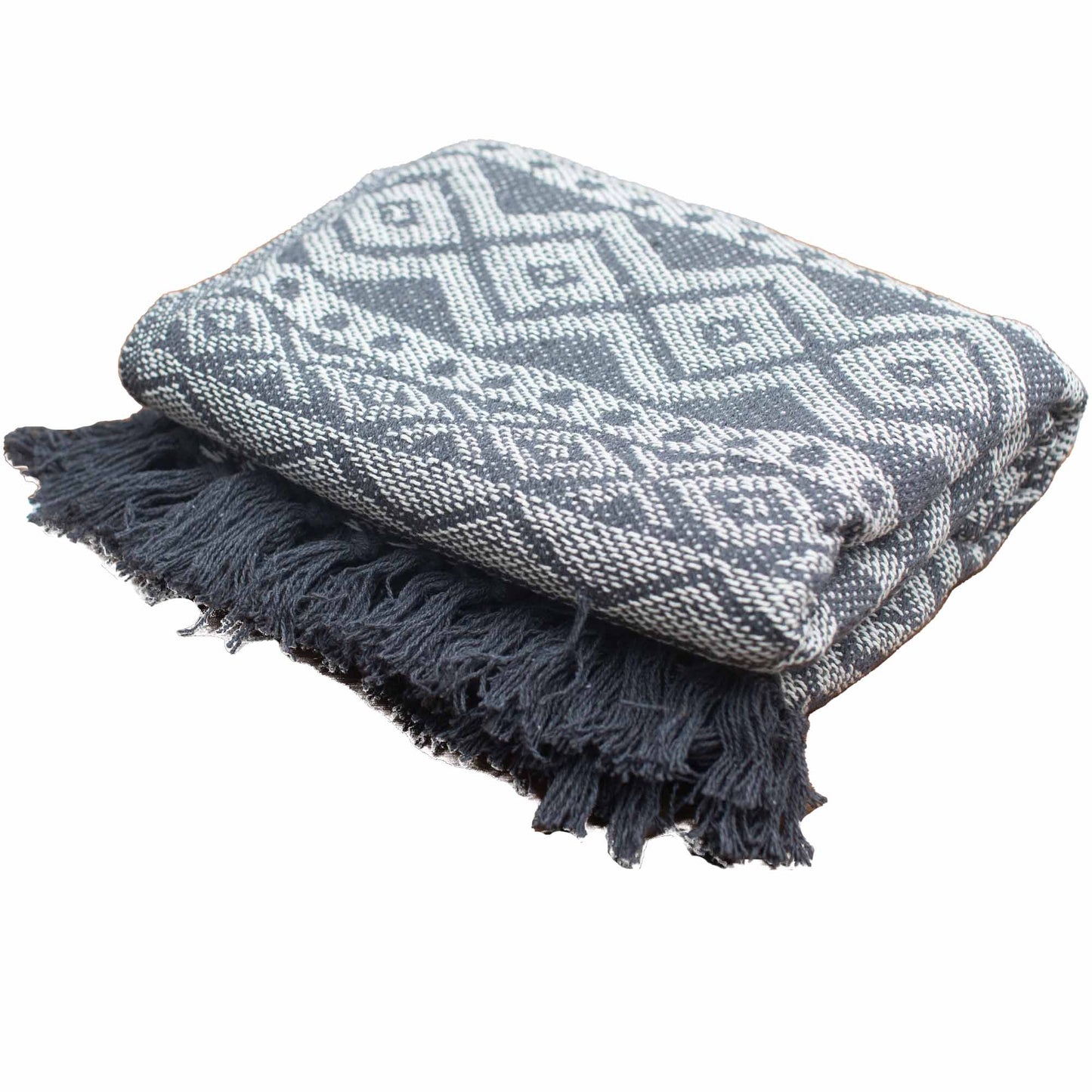 Boho Comfort Blankets - 140x200cm - Geometric Gray