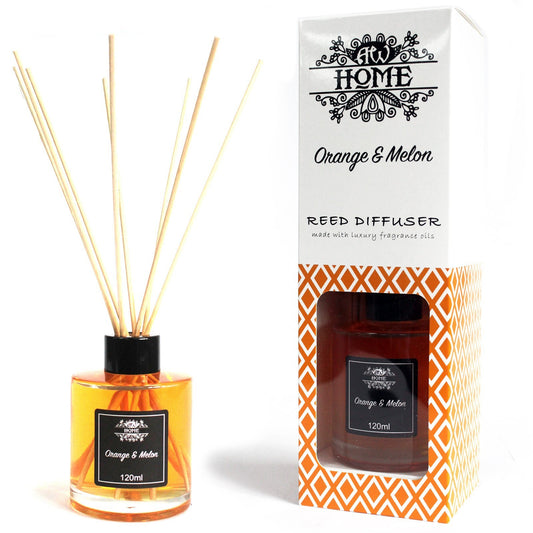 Aromatic diffuser 120ml - orange and melon