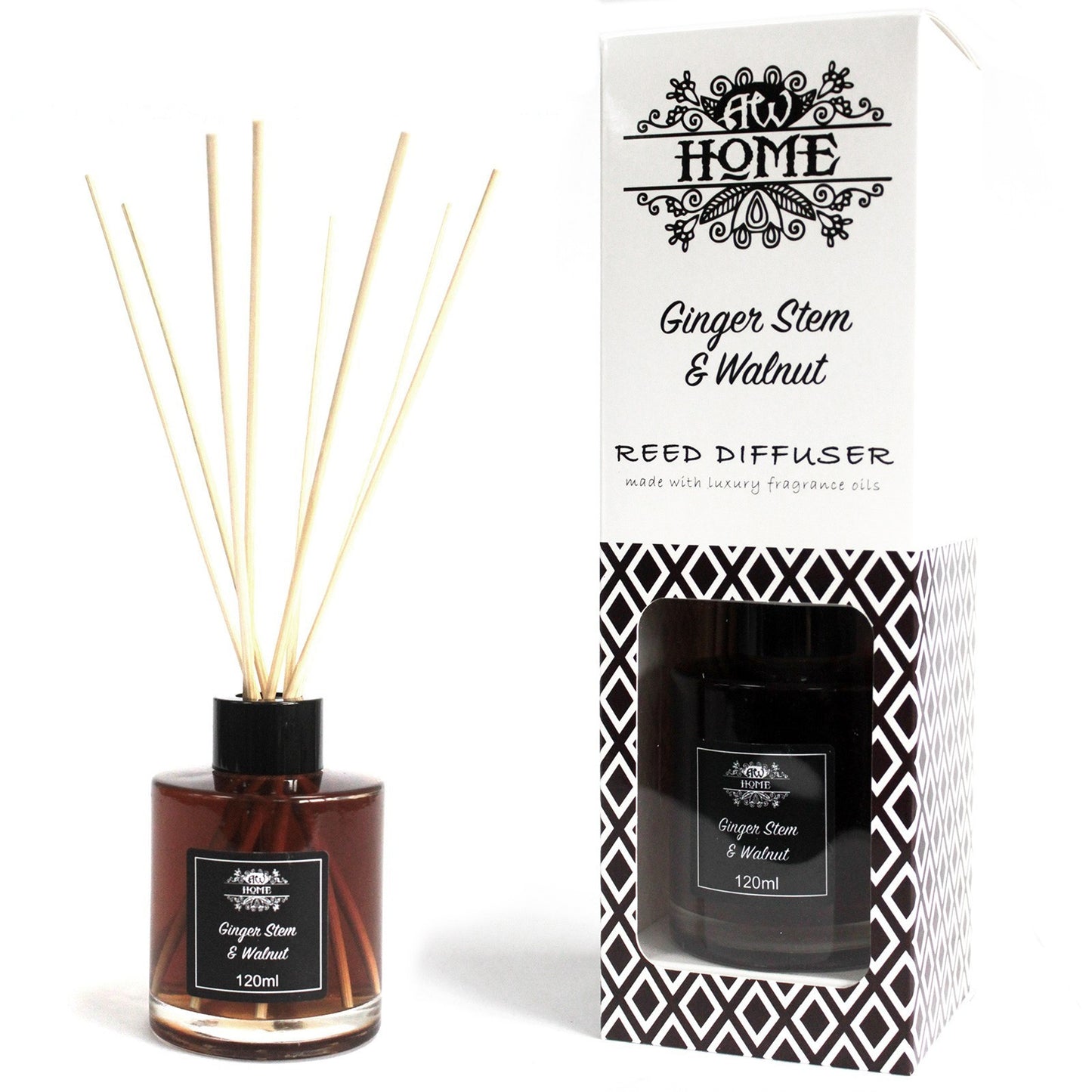 Aromatic diffuser 120ml - ginger and nuez