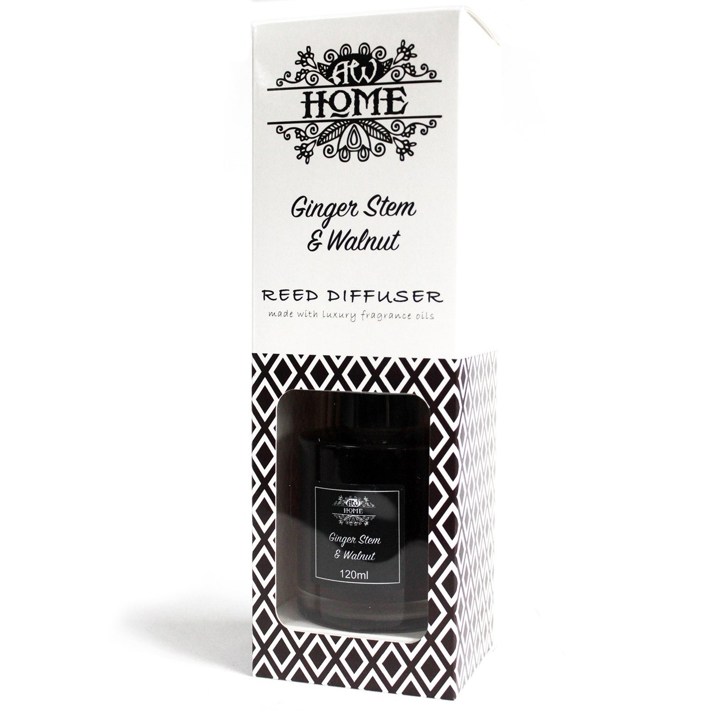 Difusor aromático 120ml - jengibre y nuez